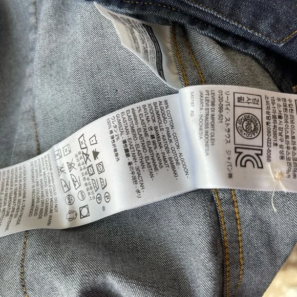 Levi’s Red Tab Womens Denim Shirt sz S - Picture 6 of 7